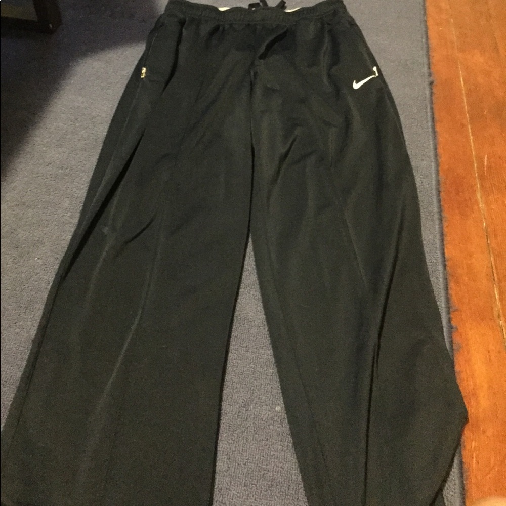 Navy colored Nike sweat pants
